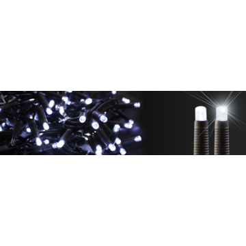 Fényfüggöny LED+ 2 x 3 méteres 240 hideg fehér statikus, 120 hidegfehér flash led, fekete kábel