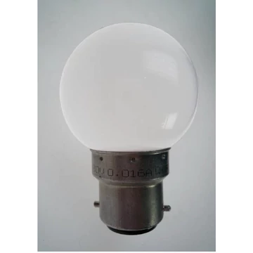 LDLH11 - Led izzó B22 - hideg fehér homogén - 230V - 3,68VA - 16mA - max 0,5W - 25db/ szett LDLH11 - Led izzó B22 - hideg fehér homogén - 230V - 3,68VA - 16mA - max 0,5W - 25db/ szett