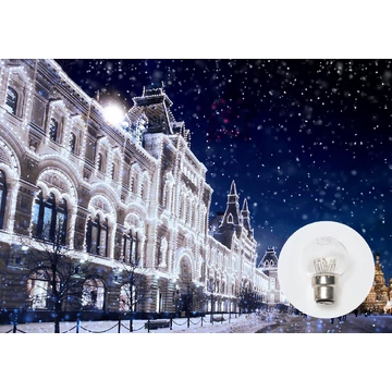 LDL11 - B22 Led izzó hideg fehér - 230V - 3,68VA - 16mA - max 0,5W - 25 db/szett - Polycarbonat LDL11 - B22 Led izzó hideg fehér - 230V - 3,68VA - 16mA - max 0,5W - 25 db/szett - Polycarbonat