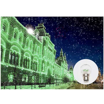 LDL16-B22 Led izzó zöld - 230V - 3,68VA - 16mA - max 0,5W - 25 db/szett - Polycarbonat LDL16-B22 Led izzó zöld - 230V - 3,68VA - 16mA - max 0,5W - 25 db/szett - Polycarbonat