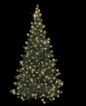3D GREEN X&amp;#x27;MAS fenyőfa 2,10 méteres
