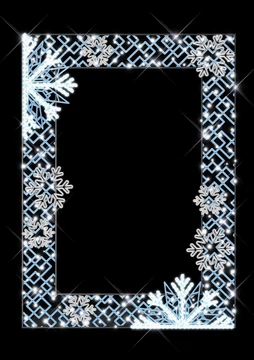 2D+ BLIZZARD PHOTOBOOTH képkeret - 2,20 méteres - Hidegfehér - 25W  - IP55/69