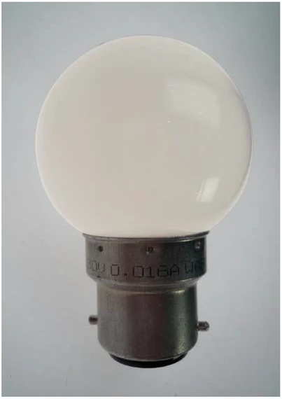 LDLH11W - Led izzó B22 - meleg fehér homogén - 230V - 3,68VA - 16mA - max 0,5W - 25db/ szett