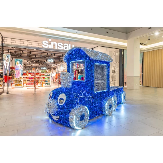 3D Xmas Vonat