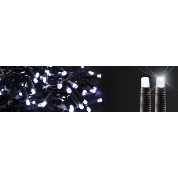 Fényfüggöny LED+ 2 x 1,5 méteres hidegfehér flash