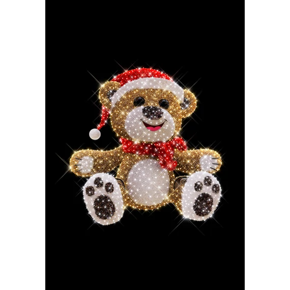 3D Teddy Mackó 2 méteres
