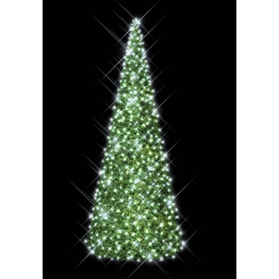 3D CONICAL GREEN fenyőfa 3méteres