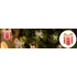 Kép 1/2 - Xmas függő  girland ajándékdoboz elemmel -24V - 3 x 2 méteres, 216 led