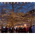 Kép 1/2 - Füzér B22-es foglalattal - 15 méter - 40db foglalat/15m - IP54 - zöld vezeték - 230V - B22 LDL/LDLH LED izzó szüksége - zöld kábel