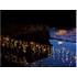 Kép 3/3 - Fényjégcsap FLASH LED - 4,5m x 0,57m - 156 melegfehér statikus + 48 hidegfehér flash LED - 13W - IP66 -  fehér kábel