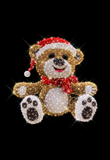 3D Teddy Mackó 2 méteres