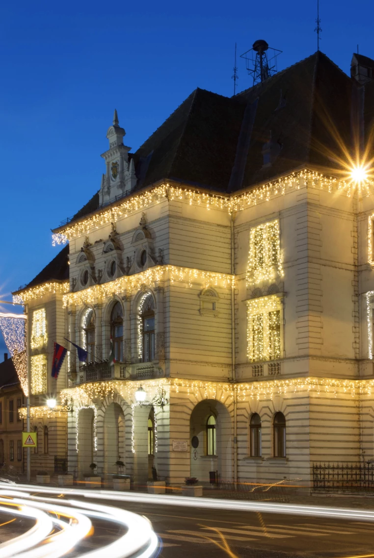 Fényjégcsap FLASH LED - 4,5m x 1m - 180 melegfehér statikus + 60 hidegfehér flash LED - 10W - IP66 - fehér kábel