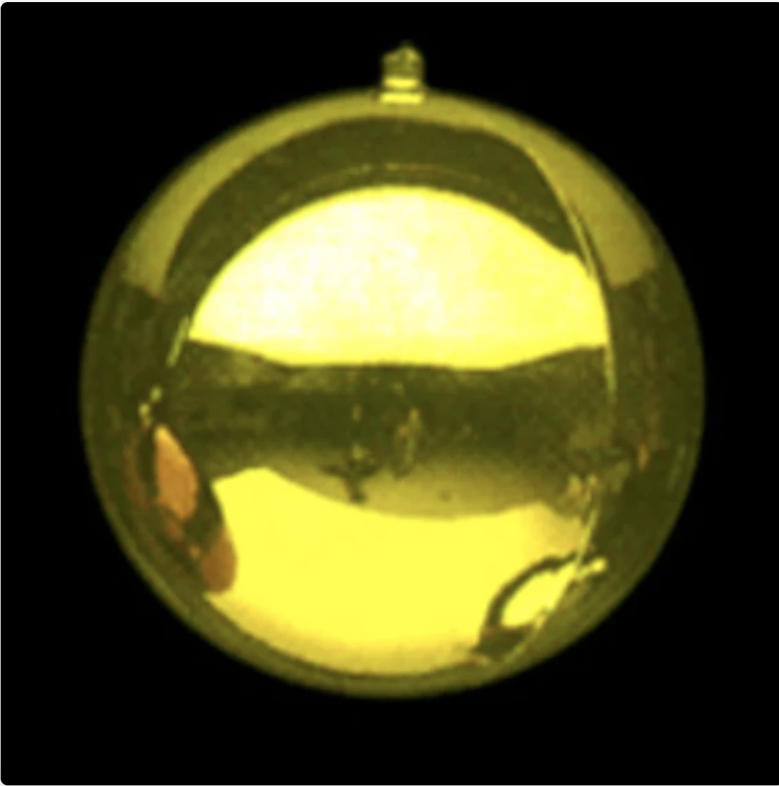 KARÁCSONYI GÖMB - ø 140 mm - fényes arany -16db/1szett