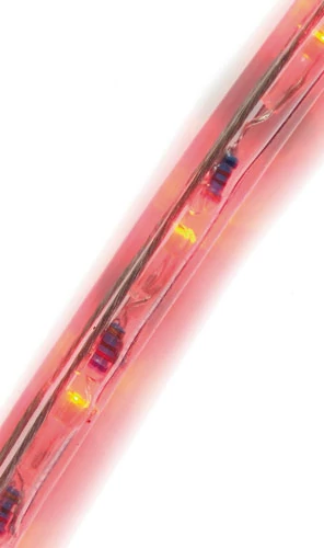 Fénykábel PLATINIUM - 30 piros LED/m - 50 méteres tekercs - 4W/m - 12mm - IP66/69 - 230V