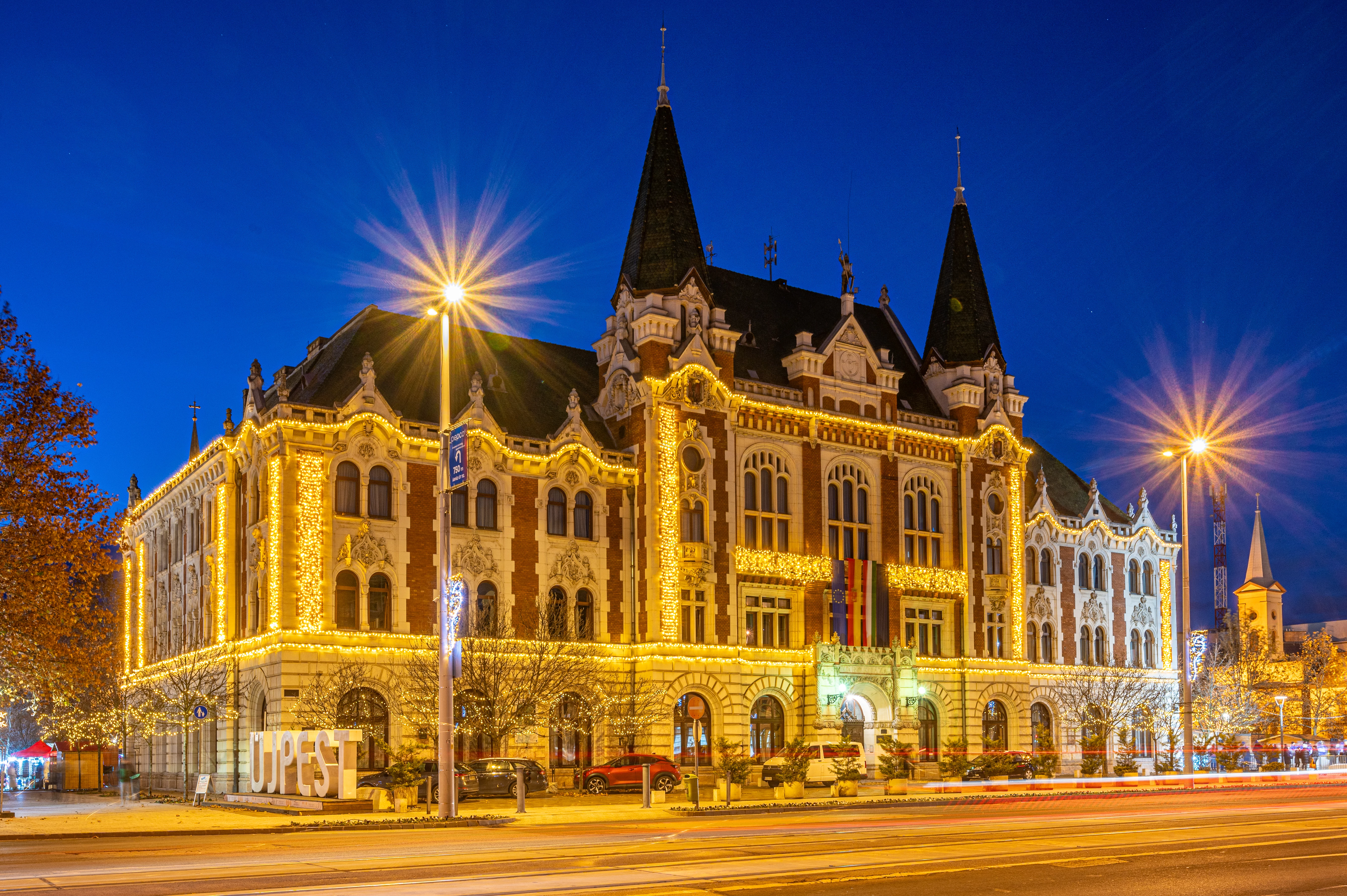 Fényfüggöny 2 x 10 méteres, 1050 LED, melegfehér, statikus